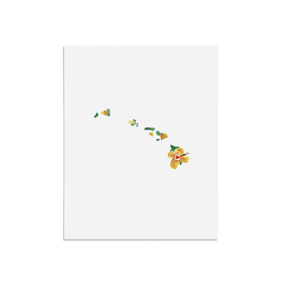 Hawaii State Flower Print