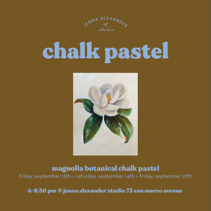 Magnolia Botanical Chalk Pastel