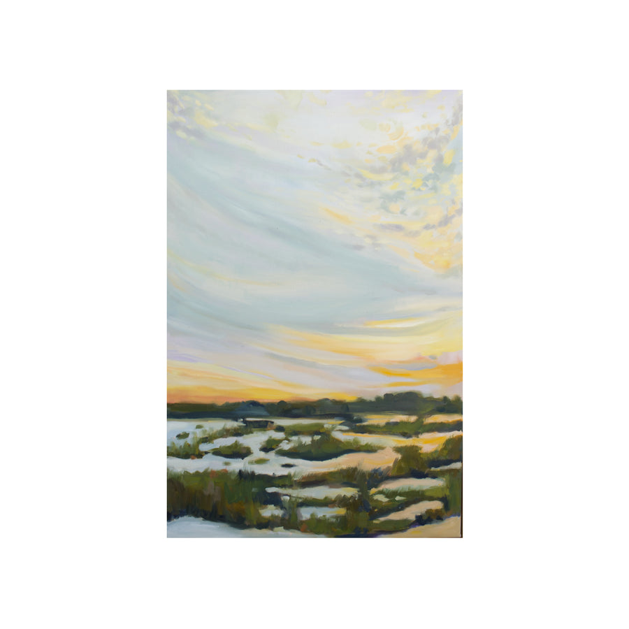 Marsh at Dawn ☀ Original 20x30in