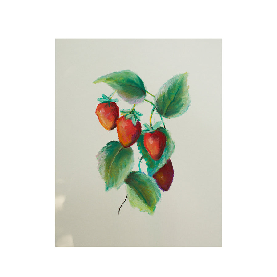 Strawberry ☀ Original 15.5x19.5in