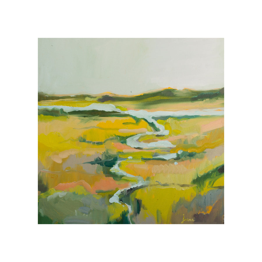 Summer Marsh ☀ Original 20x20in