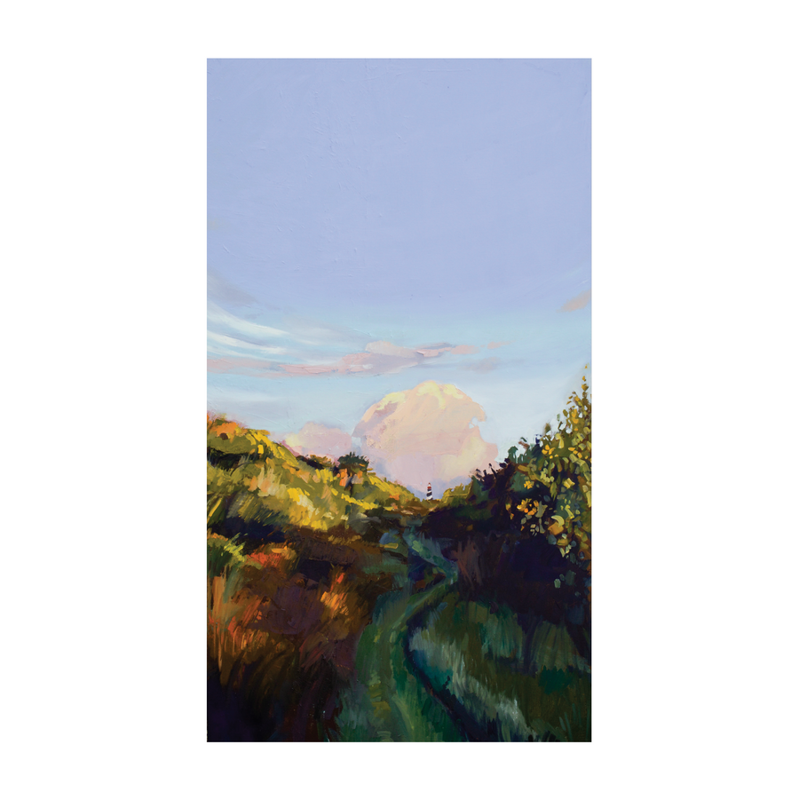 Golden Trails ☀ Original 40 x 72 in