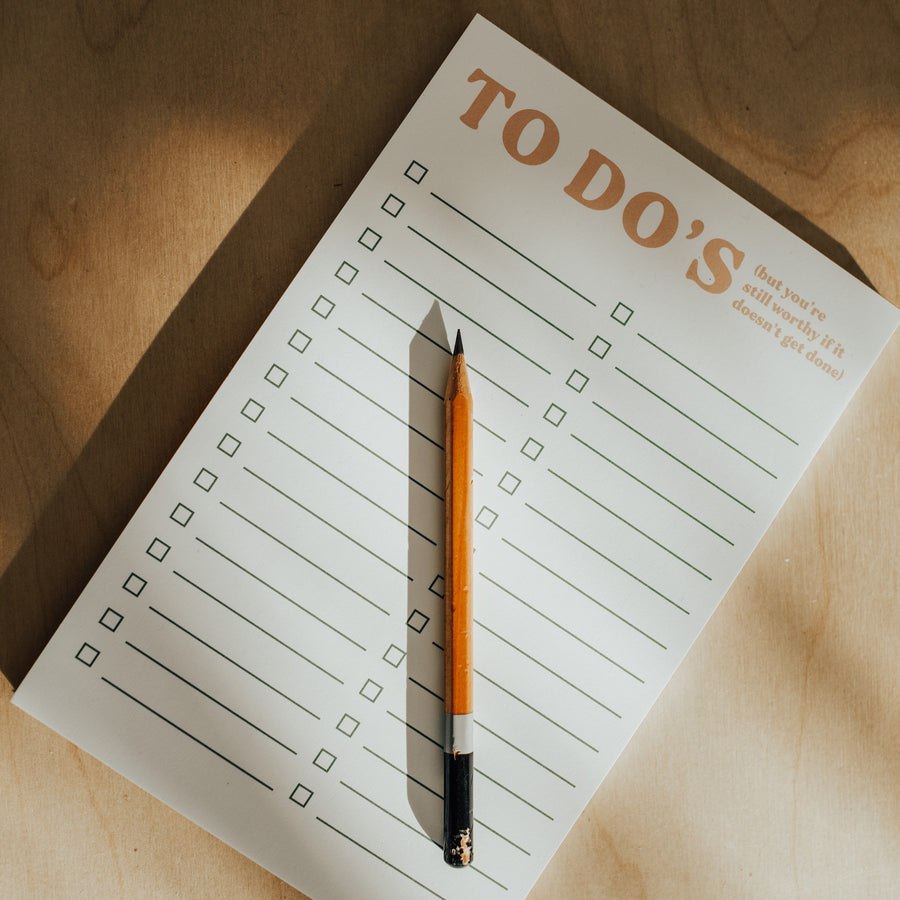 To Do's Notepad