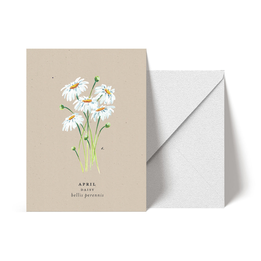 April Note Card