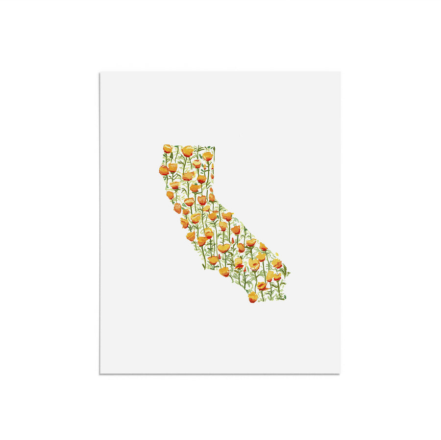 California State Flower Print
