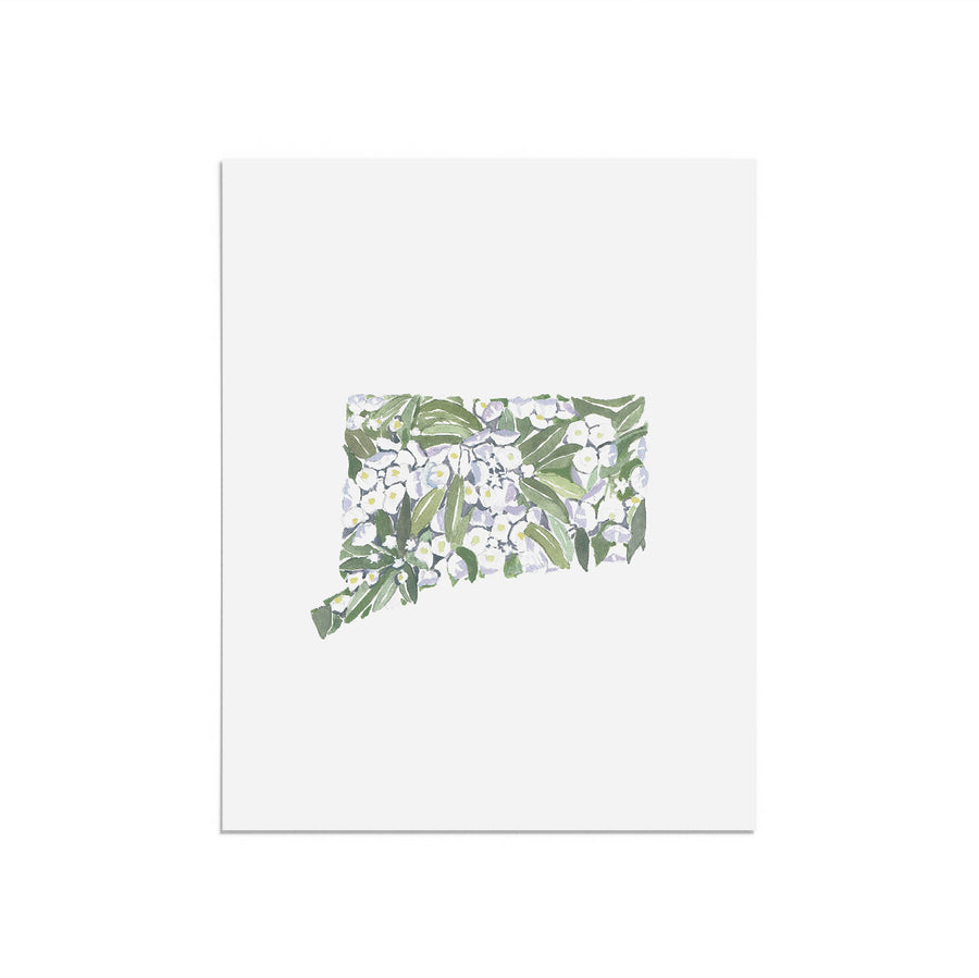 Connecticut State Flower Print