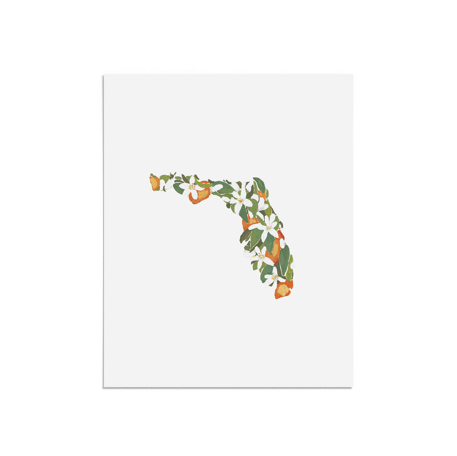 Florida State Flower Print
