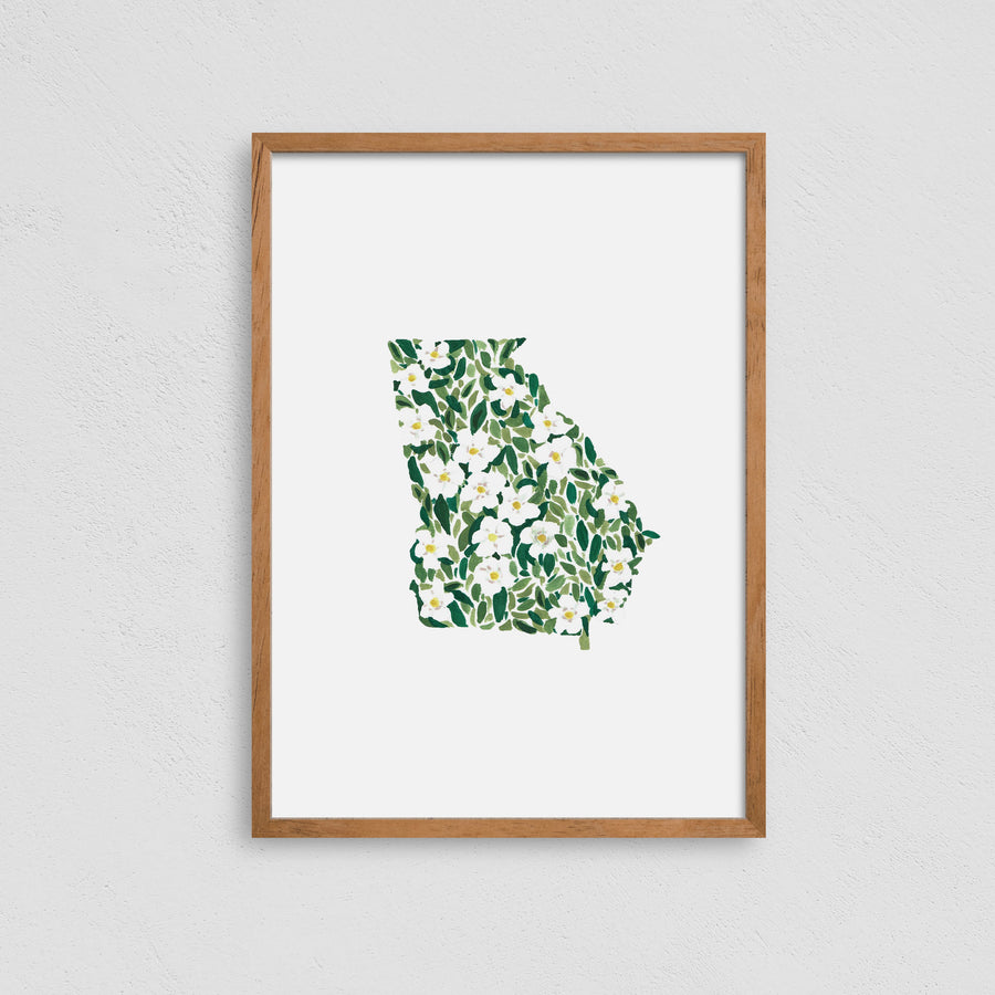 Georgia State Flower Print