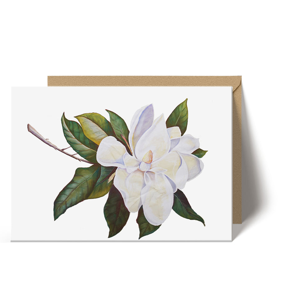 Magnolia note card
