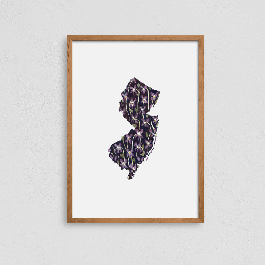 New Jersey State Flower Print