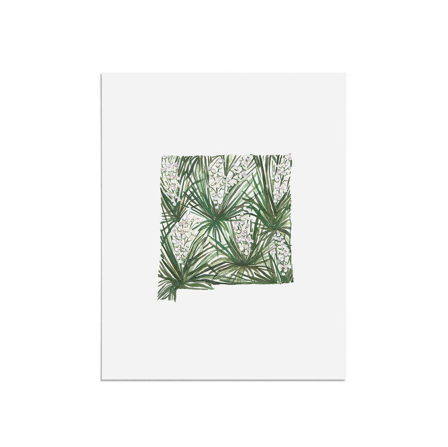 New Mexico State Flower Print