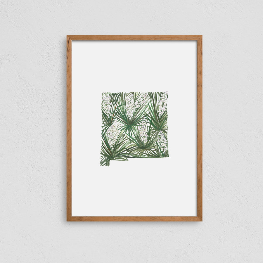 New Mexico State Flower Print