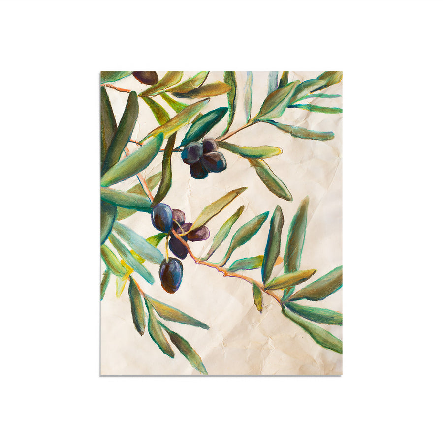 Olive Branch Statement Polymer Earring – Haystacks