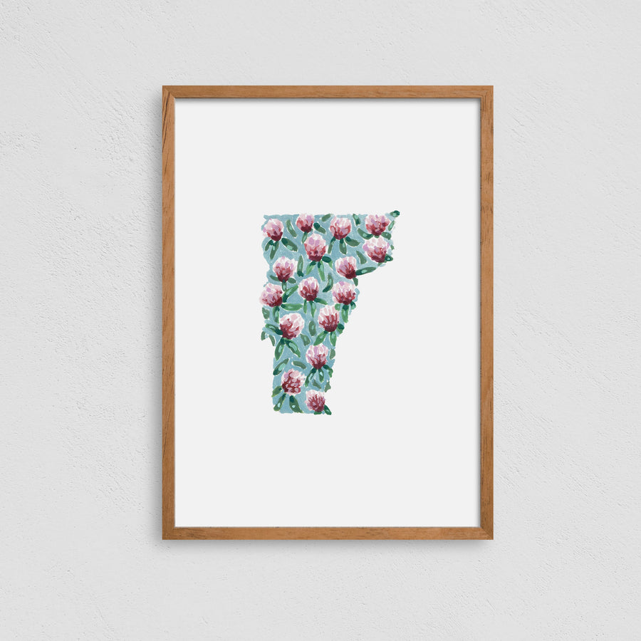 Vermont State Flower Print